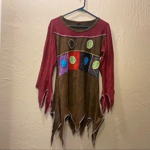 Patchwork festival dress